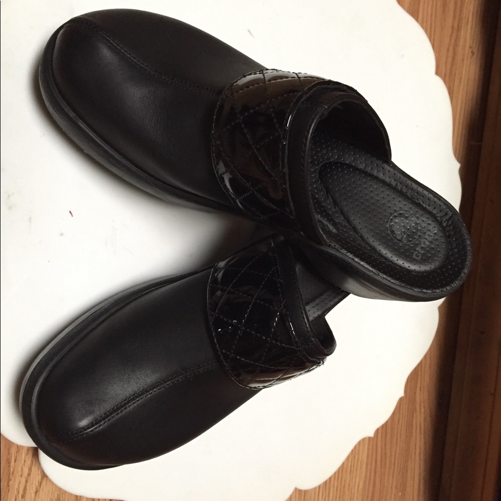 Crocs Clog Slip Heels Shoes Size 9W
